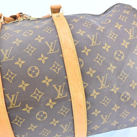 LOUIS VUITTON Keepall 50 Boston Bag Monogram Brown bsj870-102125 - Picture 6 of 16